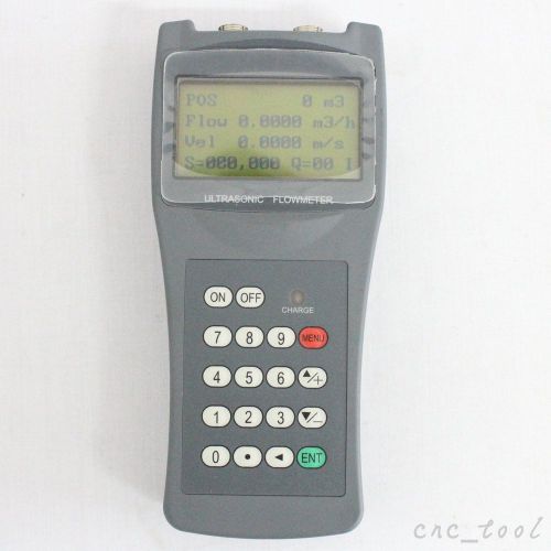 TDS-100H-M2 Transit-Time Handheld Digital Ultrasonic Flowmeter Tester DN50-700mm