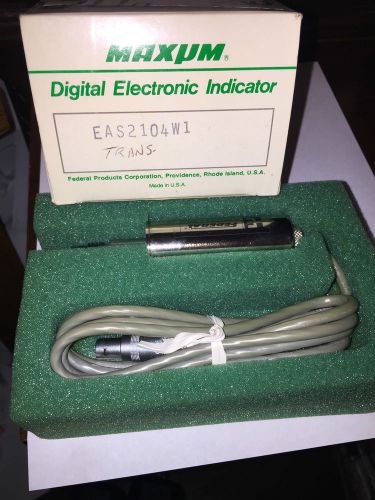 TRANSDUCER PROBE FEDERAL MAXUM DIGITAL ELECTRONIC INDICATOR EAS2104W1