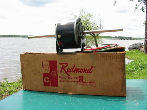 1/10 HP  230V  1.8 Amp 1050 RPM Motor 1/2&#034; Dual Shaft  17 1/2&#034; long REDMOND USA