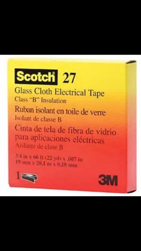 Scotch Scotch 27 3/4x66 Scotch Glass Cloth Tape. Sold as Lot Of  5 Rolls