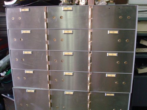 Collier safe deposit box nests for sale