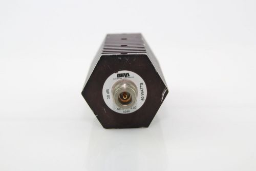 BIRD 50W 30dB DC-2.4GHz 50-A-MFN-30 N Type Coaxial Attenuator