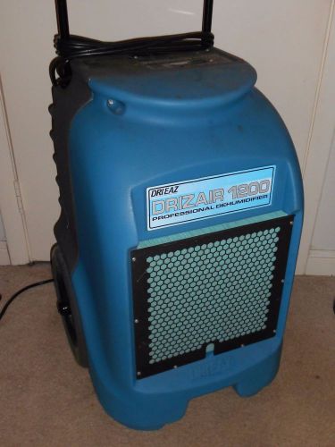 Drieaz Drizair 1200 Dehumidifier  only 306 hours