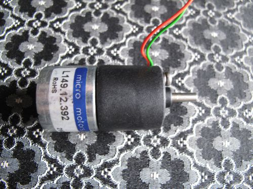 Micro Motors L149.12.392 motor