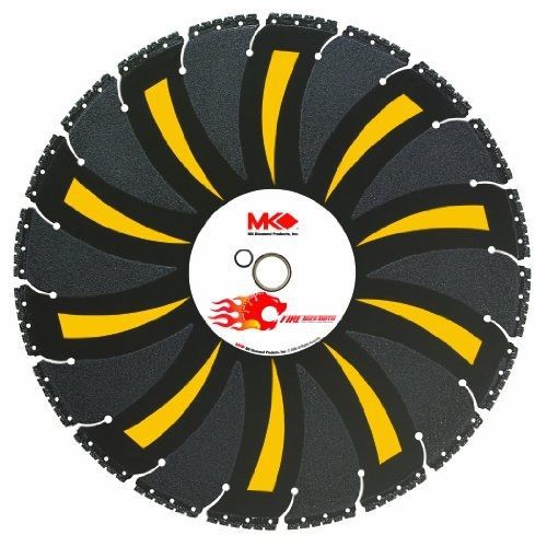 MK Diamond 164584 14-Inch Fire Tiger Tooth Diamond Demolition/Fire Rescue Blade