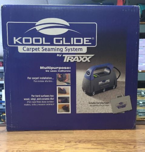 Kool Glide Carpet Seam Iron With Plastic Case