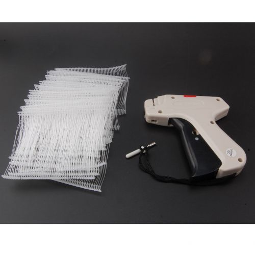 Clothing Garment Price Label Tagging Tagger Tag Gun + Needles + 1000 Barbs 3&#034;