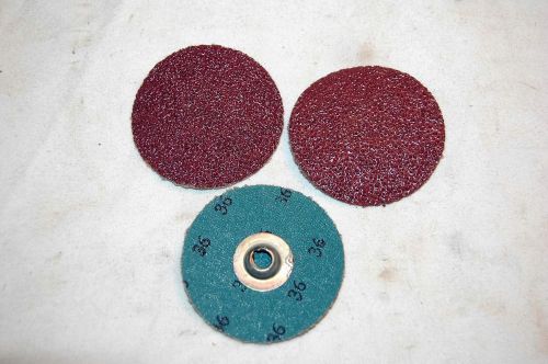 2&#034; Locking Disc 36 Grit (qty of 25)