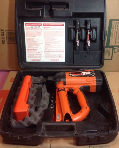 Ramset T3 Cordless Nailer Kit, 6.0V, Single Load, Battery Charger In Case