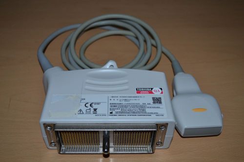 Toshiba plt-604at 6mhz linear ultrasound transducer for peripheral vascular for sale