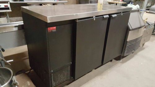 Commercial Continental BBC59 Bar Cooler Front Load Back Bar Restaurant Work Top