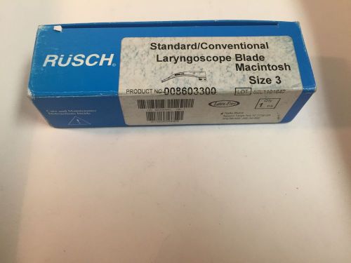 Laryngoscope Blade Rusch Standard Macintosh Size 3