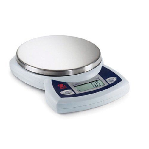OHAUS JR2500 Ruby Compact Jewelry Scale, 2500 x 1 g Capacity x Readability