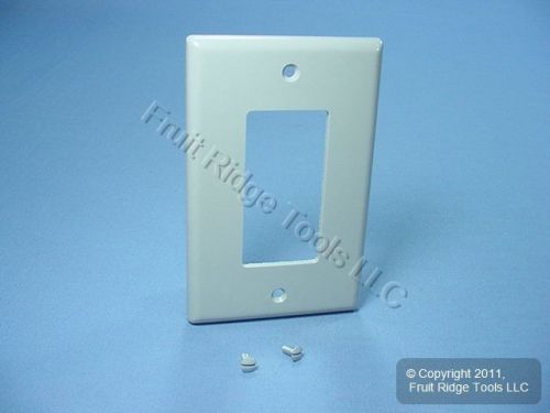 Leviton Gray Decora LARGE 1-Gang Wallplate GFCI GFI Rocker Switch Cover 80601-GY