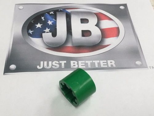 J/B Industries Vacuum Pump Flexible Coupler &#034;DRIVE-SECTION&#034; Part# PR208-FS-GREEN