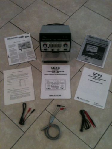 SENCORE LC53 Z-METER, CAPACITOR/INDUCTOR ANALYZER