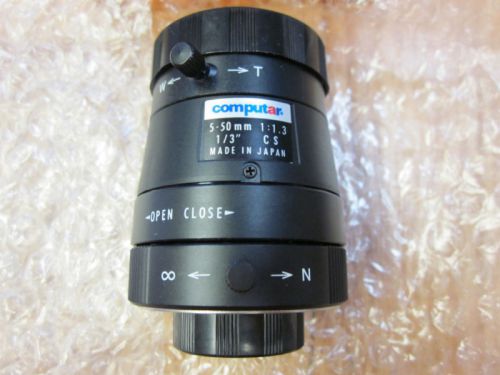 DVT LCC-05Z Computar T10Z0513 CS-2 5-50mm F1:3 TV lens