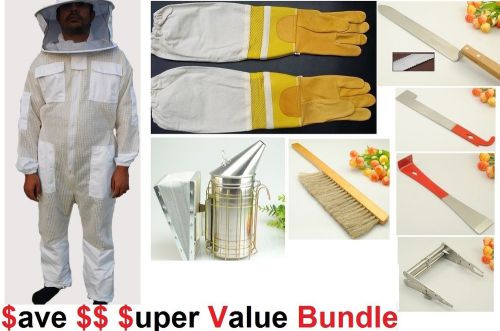 BEEKEEPING BEE SUIT VENTILATED 3 LAYER MESH ULTRA COOL BREEZE &amp; ACCESORIES