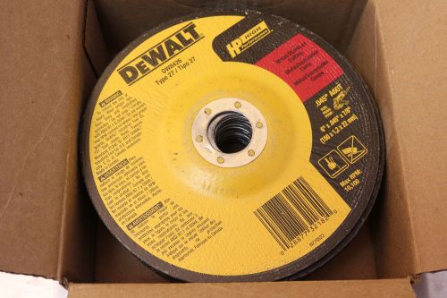 (25) DeWalt DW8426 Type 27 6” x .045” x 7/8” Metal Steel Cutting Cut Off Wheel