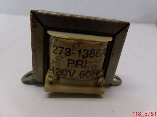 NOS Archer 273-1386A Power Transformer 120V 60Hz Sec 25.2V 300 MA