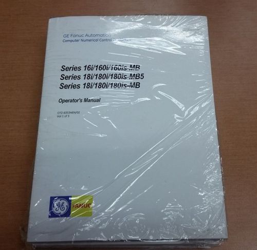 Fanuc 16i &amp; 18i MB Manual Set