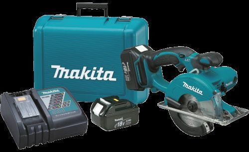 NEW Makita BCS550 18v Lith -ion 5-3/8 Metal Cutting Circular Saw Kit