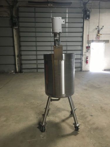 50GALLON STAINLESS STEEL MIXTANK