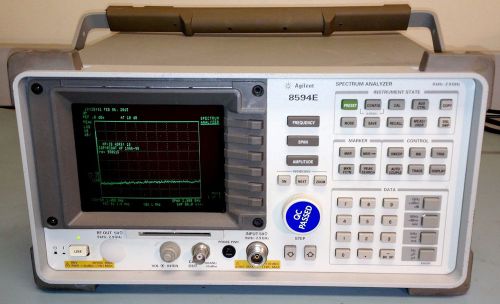 Keysight/Agilent 8594E 2.9 GHz RF Spectrum Analyzer with options 41, 101 and 105