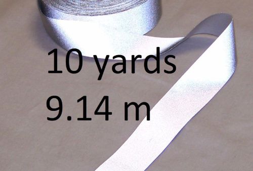 1 inch silver reflective tape 3m safety vests jackets 10 yards 2.54cm 9.14m for sale