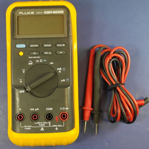 Fluke J39200 Kent-Moore (Fluke 87) TRMS Multimeter, Excellent w Screen Protector