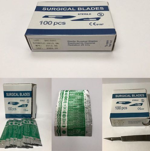 SCALPEL blades  11 MEDICAL,SURGICAL,DENTAL, 1000 per/cart,Carb-Steel,510k FDA