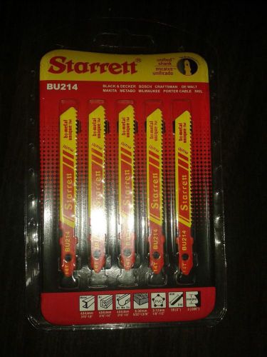 Lot of 29 -5 packs: 145 Blade Jig Saw Blades BU41014 Starrett Universal Bi-Metal