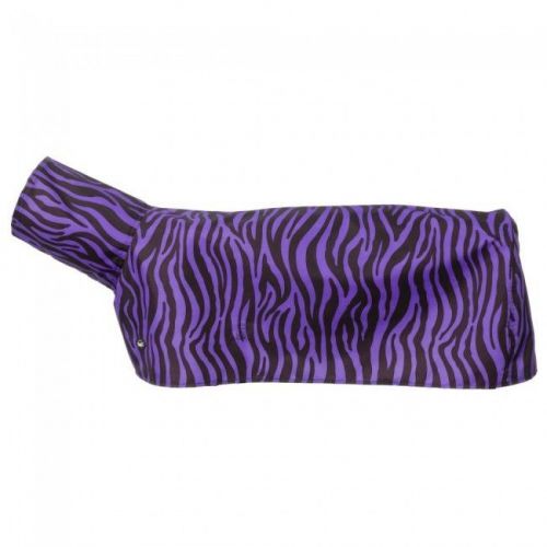 Tough-1 600 Denier Waterproof Poly Sheep Blanket  PURPLE ZEBRA --SM 32&#034;