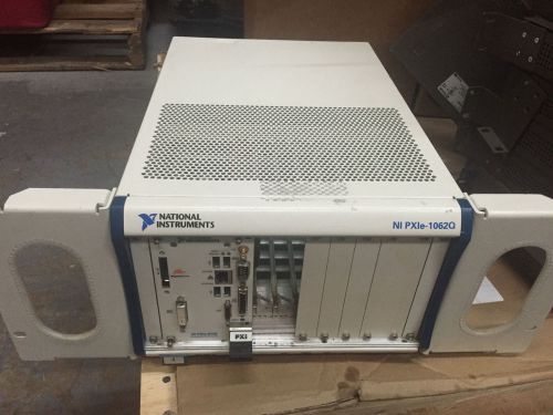 National instruments ni pxie-1062q 8 slot 3u chassis w pxie-8105 controller nr for sale