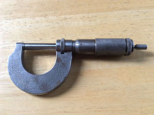 CRAFTSMAN MICROMETER caliper measuring tool Full working condition Made in USA