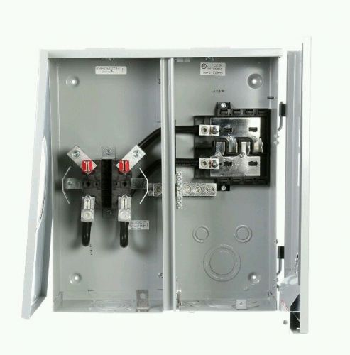 SIEMENS MM0406L1200RH METER BREAKER COMBO 200 AMP