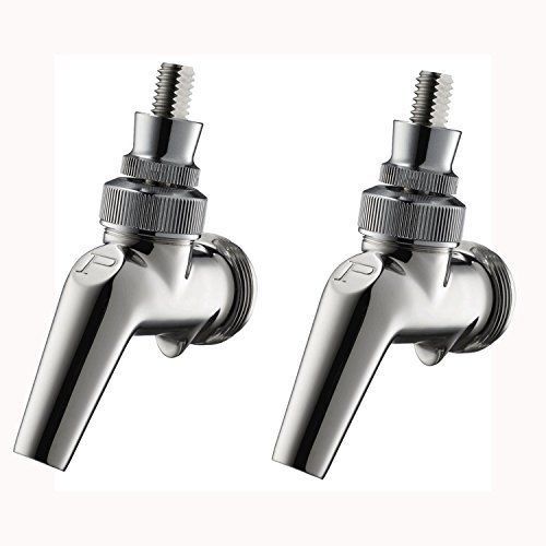 HomeBrewStuff 2 Pack of Stainless Steel Perlick 630SS Draft Beer Faucet