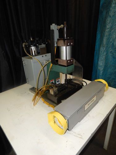 Pneumatic / air press  assembly /crimping marking &amp; more w/dual palms 1/4 ton+/- for sale