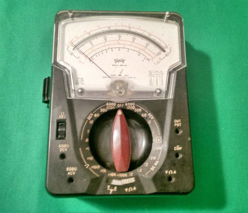 Vintage Triplett Model 630-NA Multimeter No Leads Collection