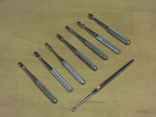 LOT 17  medical instruments...scissors-  punchs-  tweezers...see photos..good ..