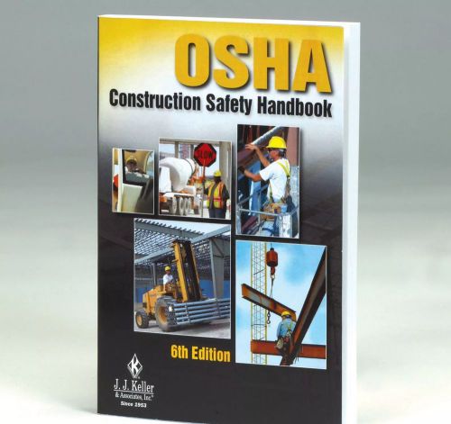 JJ Keller Official English 6th Edition OSHA Construction Safety Handbook Each