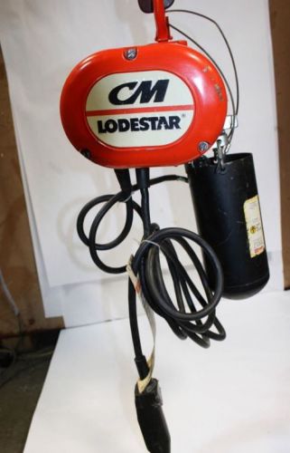 CM LODESTAR 1/2 TON ELECTRIC CHAIN HOIST (MODEL: F)