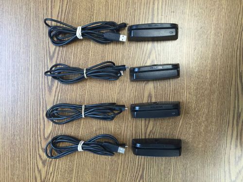 Lot of 4 Magtek 21073062 Card Reader