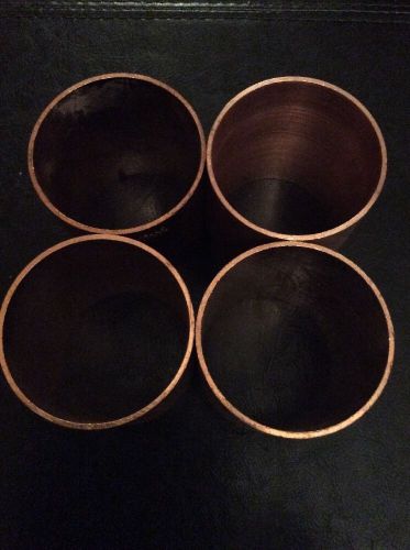 Copper couplings  2&#034; size 4pc for sale