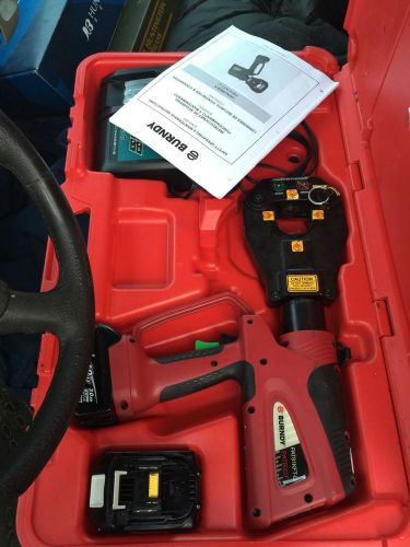 Burndy Pat81krt-li Battery Cordless Hydraulic Dieless Crimper