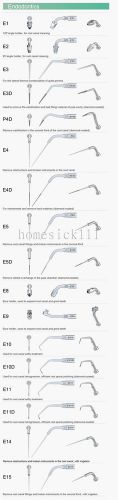 10PCS Ultrasonic Scaler EndodonticsTip E10 Woodpecker Ultrasonic Scaler Original