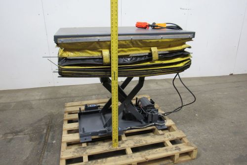 AMERICAN MFG W1000-B 115/230V 1Ph Scissor Lift Motorcycle ATV Table Tested Nice!