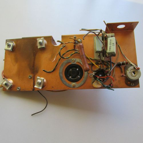 B&amp;K 700 Tube Tester Part Copper Plate