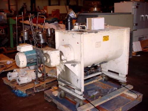 5 cu. ft.  PADDLE BLENDER  MUNSON MIXER CARBON STEEL 3 Hp