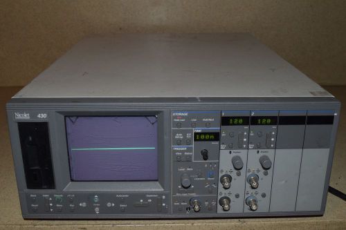 NICOLET MODEL 430 STORAGE OSCILLOSCOPE